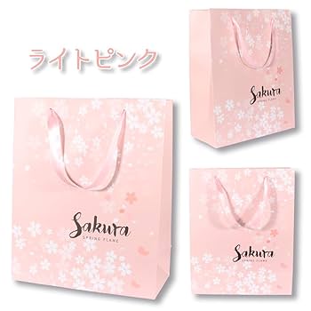 可愛らしい花柄の茶色紙袋 紙袋 花柄 ミント 手提げ 日本製｜紙袋の専門店